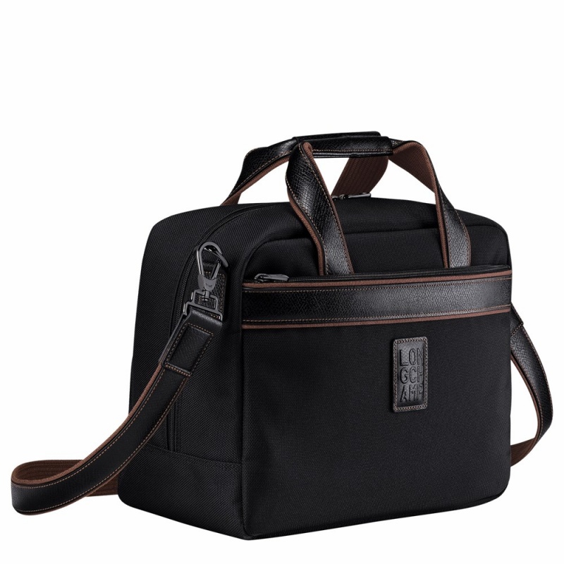 Black Longchamp Boxford S Men's Travel Bags